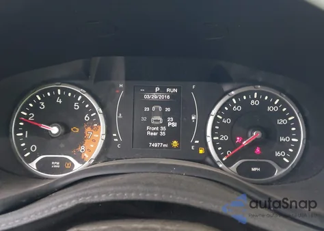 2016 Jeep Renegade Latitude z USA, uszkodzony, nr VIN ZACCJABTOGPD05137